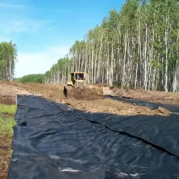 Road Construction PP Woven Geotextile Fabric for Reinforcement and Stabalization Barrier for Highway Pavement Reinforcement